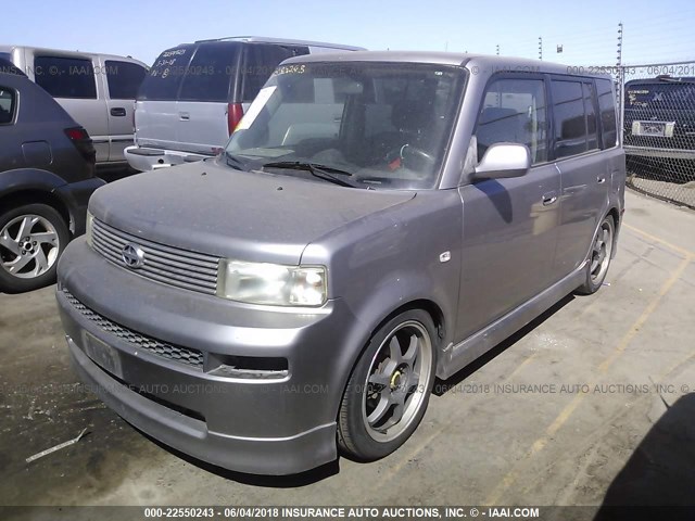 JTLKT334754004793 - 2005 TOYOTA SCION XB ვერცხლისფერი ფოტო 2