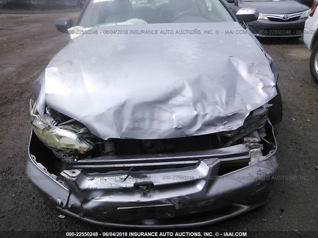 1HGCG1659YA028100 - 2000 HONDA ACCORD EX SILVER photo 6