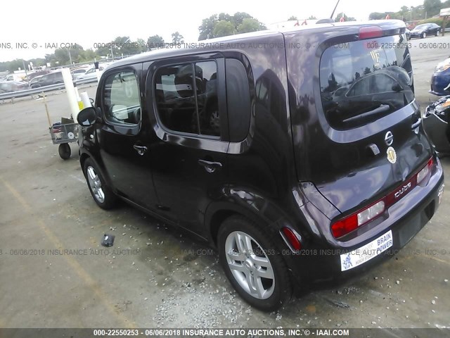 JN8AZ2KR3AT155647 - 2010 NISSAN CUBE S/SL/KROM BLACK photo 3