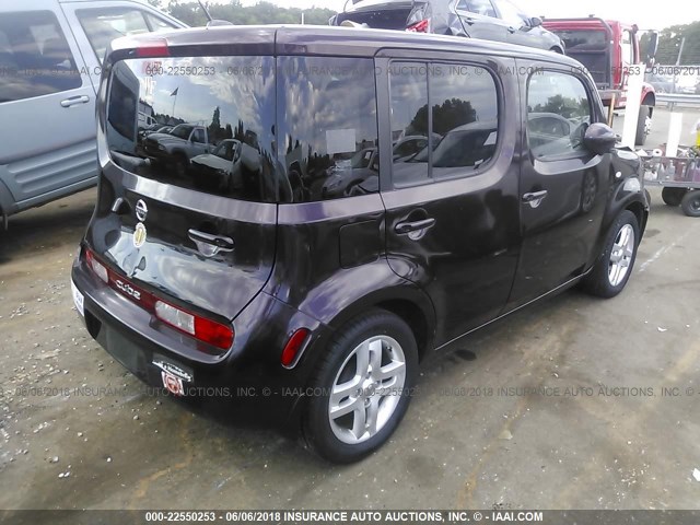 JN8AZ2KR3AT155647 - 2010 NISSAN CUBE S/SL/KROM BLACK photo 4