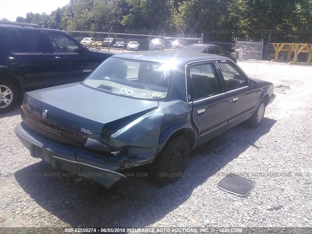 1G4AG55N1P6453984 - 1993 BUICK CENTURY SPECIAL GREEN photo 6