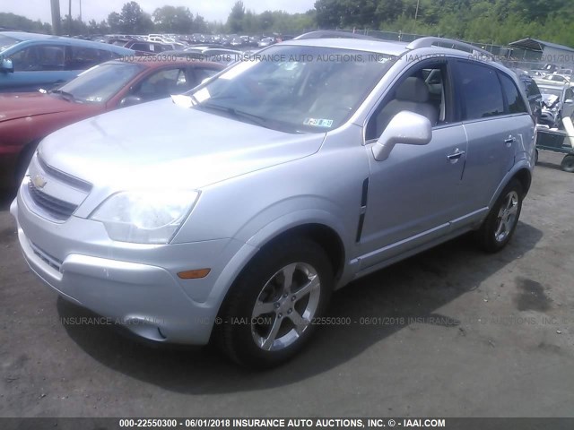 3GNFL4E52CS645685 - 2012 CHEVROLET CAPTIVA SPORT/LTZ WHITE photo 2