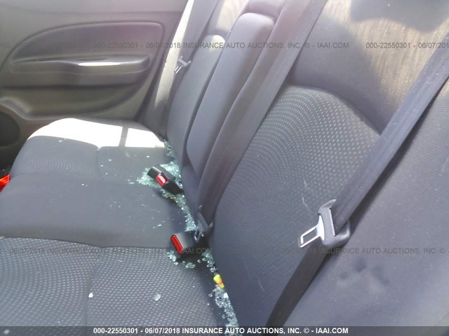 ML32F3FJ5HHF08993 - 2017 MITSUBISHI MIRAGE G4 ES თეთრი ფოტო 8