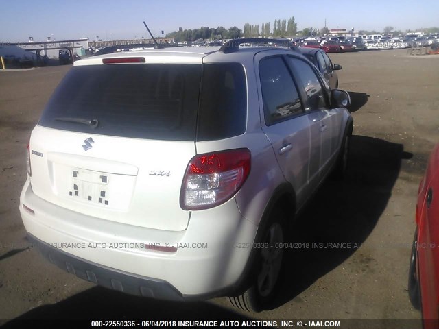 JS2YA413285102744 - 2008 SUZUKI SX4 CONVENIENCE WHITE photo 4