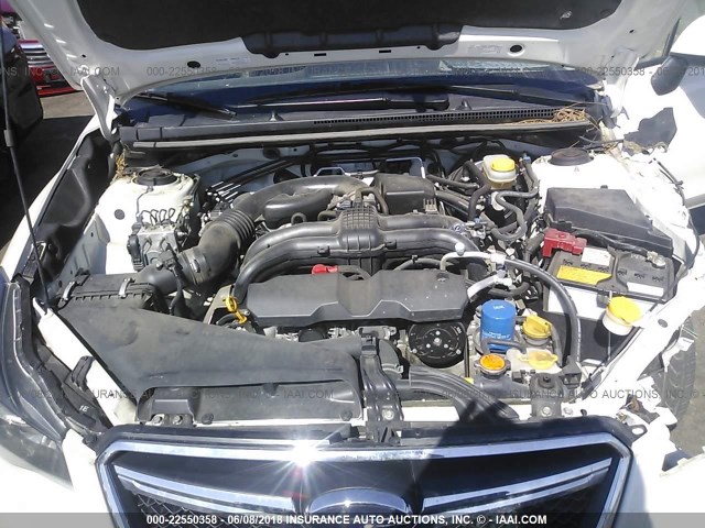 JF2GPABC6G9251555 - 2016 SUBARU CROSSTREK PREMIUM 白色 照片 10