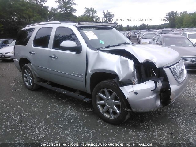 1GKS2EEF1BR273948 - 2011 GMC YUKON DENALI SILVER photo 1