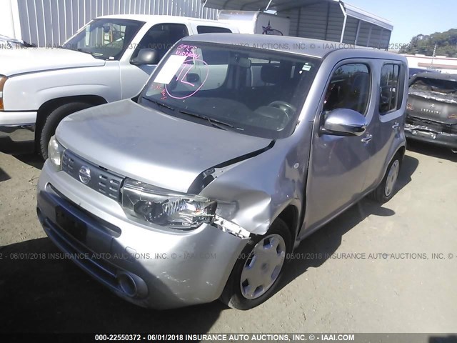 JN8AZ2KRXBT205364 - 2011 NISSAN CUBE S/SL/KROM SILVER photo 2