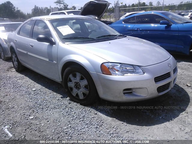 1B3AJ46X11N616518 - 2001 DODGE STRATUS SE SILVER photo 1