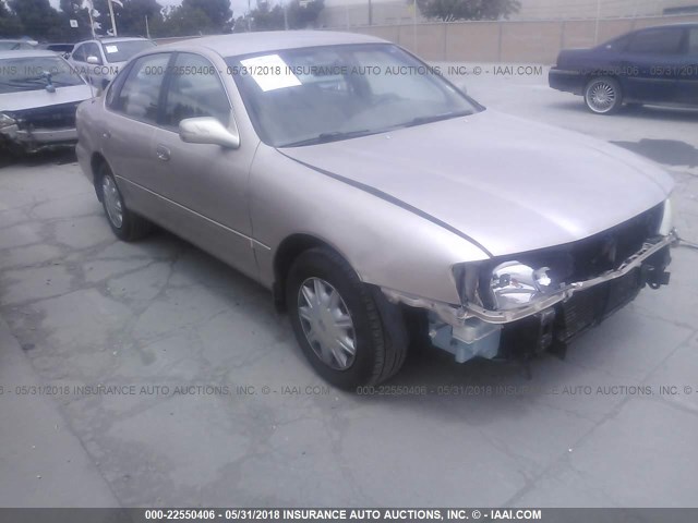 4T1BF12BXTU086003 - 1996 TOYOTA AVALON XL/XLS BEIGE photo 1