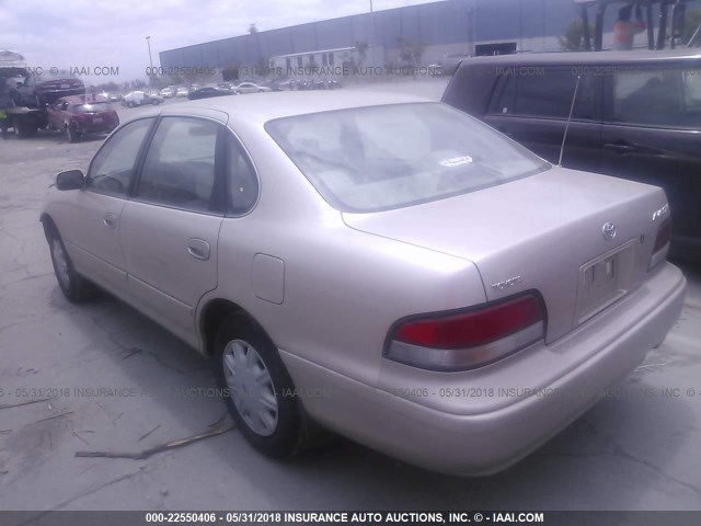 4T1BF12BXTU086003 - 1996 TOYOTA AVALON XL/XLS BEIGE photo 3