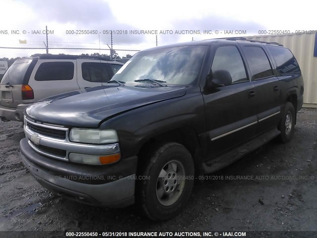 3GNFK16T13G235915 - 2003 CHEVROLET SUBURBAN K1500 GRAY photo 2