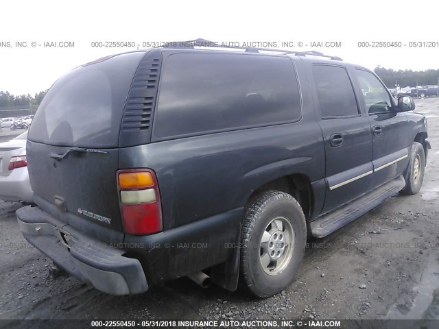 3GNFK16T13G235915 - 2003 CHEVROLET SUBURBAN K1500 GRAY photo 4