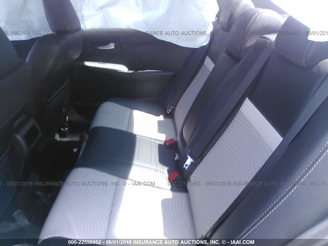 4T1BF1FK6CU106872 - 2012 TOYOTA CAMRY SE/LE/XLE 黑色 照片 8