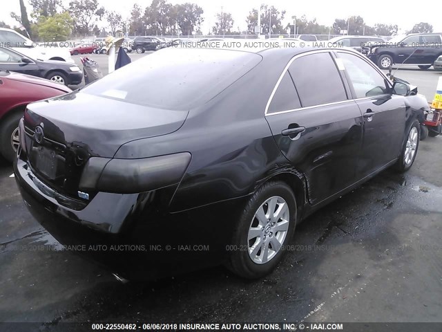 JTNBB46K373044775 - 2007 TOYOTA CAMRY NEW GENERAT HYBRID BLACK photo 4