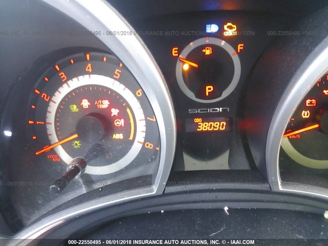 JTKJF5C78E3076539 - 2014 TOYOTA SCION TC 灰色 照片 7