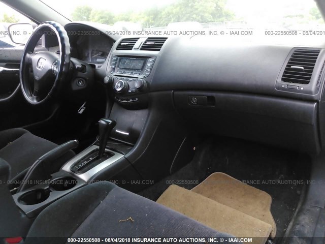 1HGCM82203A009182 - 2003 HONDA ACCORD LX BLACK photo 5