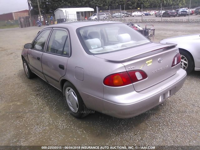 2T1BR12E7XC259582 - 1999 TOYOTA COROLLA VE/CE/LE 灰色 照片 3