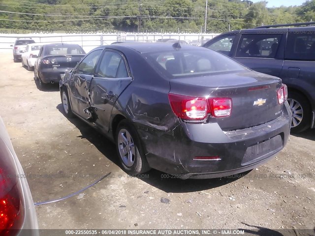 1G11B5SL4EF168191 - 2014 CHEVROLET MALIBU LS BLACK photo 3