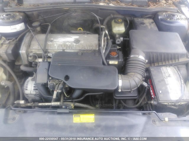 1G2NE52T5YM880505 - 2000 PONTIAC GRAND AM SE Navy photo 10