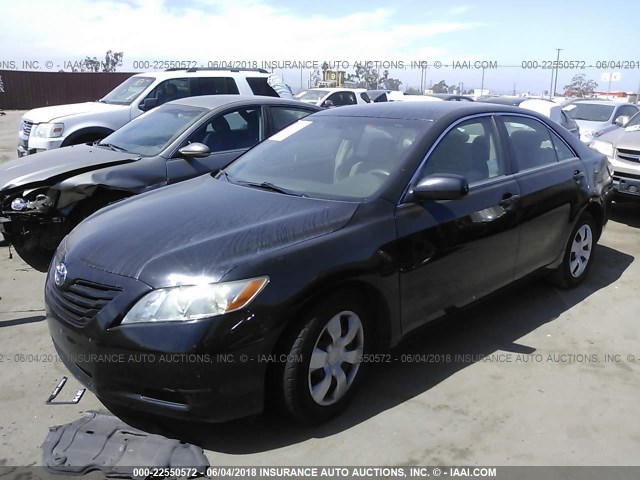 4T4BE46K58R046875 - 2008 TOYOTA CAMRY CE/LE/XLE/SE BLACK photo 2