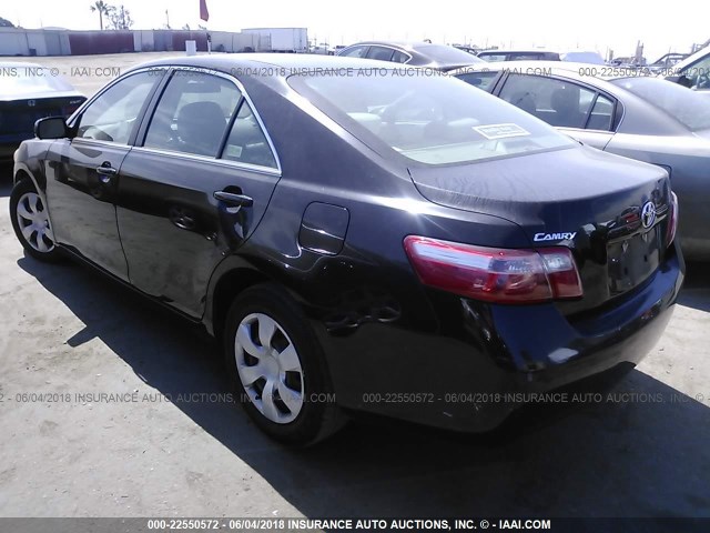 4T4BE46K58R046875 - 2008 TOYOTA CAMRY CE/LE/XLE/SE BLACK photo 3