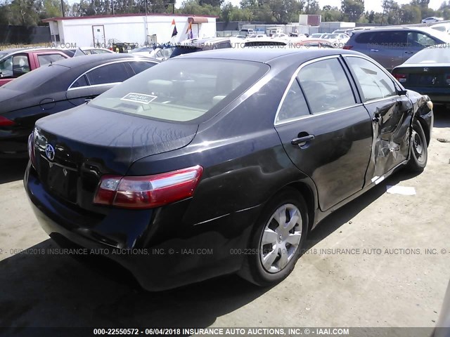 4T4BE46K58R046875 - 2008 TOYOTA CAMRY CE/LE/XLE/SE BLACK photo 4