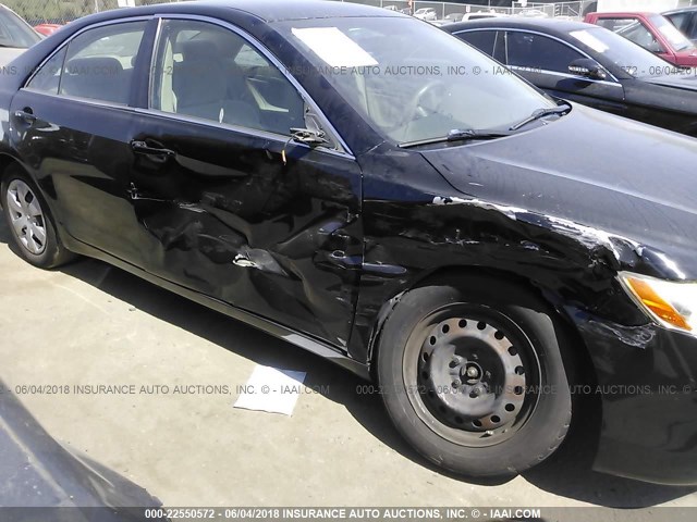4T4BE46K58R046875 - 2008 TOYOTA CAMRY CE/LE/XLE/SE BLACK photo 6