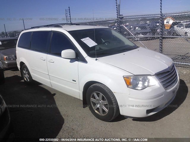 2A8HR54P08R762414 - 2008 CHRYSLER TOWN & COUNTRY TOURING WHITE photo 1