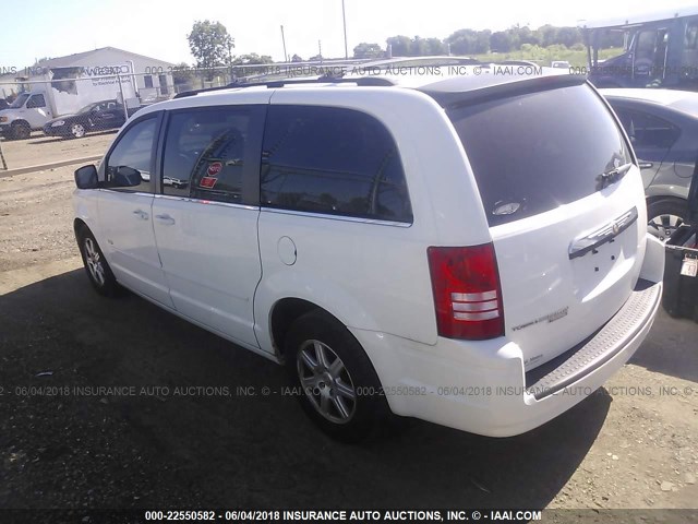 2A8HR54P08R762414 - 2008 CHRYSLER TOWN & COUNTRY TOURING WHITE photo 3
