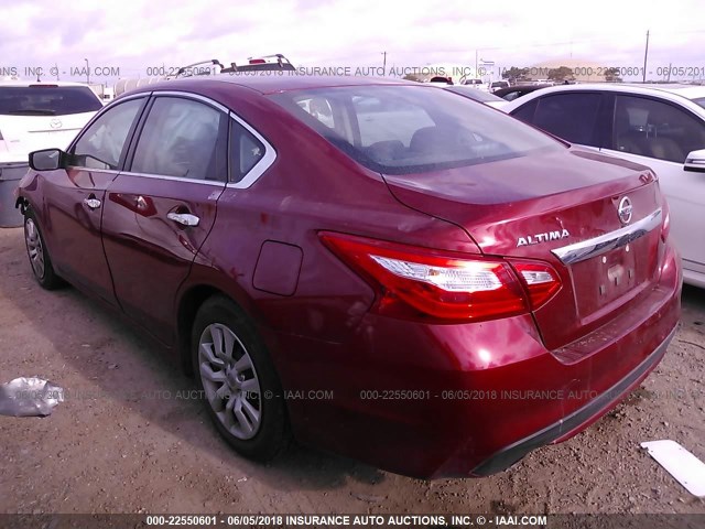 1N4AL3AP2GC224121 - 2016 NISSAN ALTIMA 2.5/S/SV/SL/SR MAROON photo 3