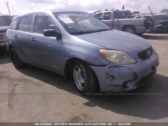 2T1KR32E15C337430 - 2005 TOYOTA COROLLA MATRIX XR BLUE photo 1