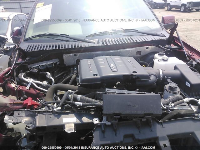 5LMJJ2H59EEL04654 - 2014 LINCOLN NAVIGATOR MAROON photo 10