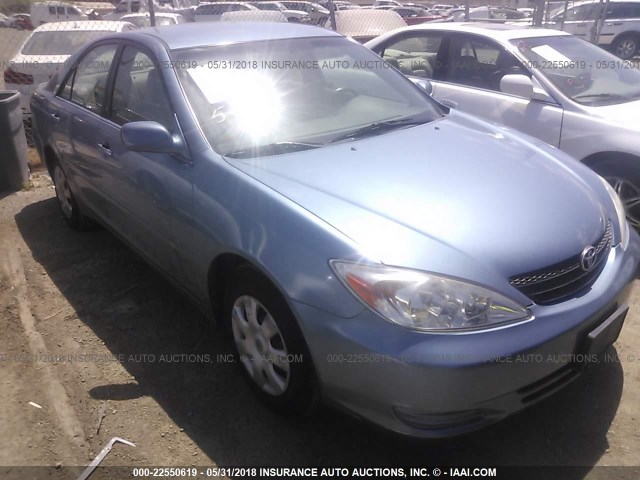 4T1BE32K44U888322 - 2004 TOYOTA CAMRY LE/XLE/SE ლურჯი ფოტო 1