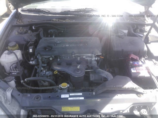 4T1BE32K44U888322 - 2004 TOYOTA CAMRY LE/XLE/SE ლურჯი ფოტო 10