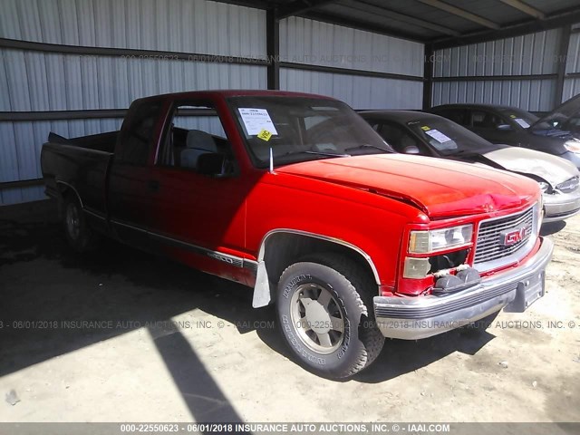 2GTEC19RXV1523090 - 1997 GMC SIERRA C1500 RED photo 1