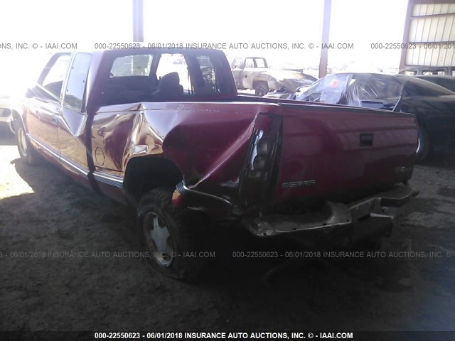 2GTEC19RXV1523090 - 1997 GMC SIERRA C1500 RED photo 6