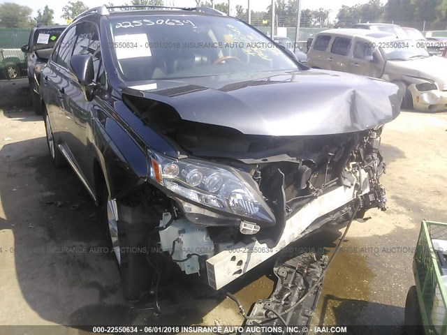 JTJBC1BA3A2415215 - 2010 LEXUS RX 450 GRAY photo 6