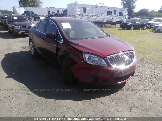 1G4PR5SK1D4149592 - 2013 BUICK VERANO CONVENIENCE RED photo 1