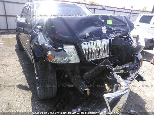 5LTPW16556FJ09675 - 2006 LINCOLN MARK LT BLACK photo 6