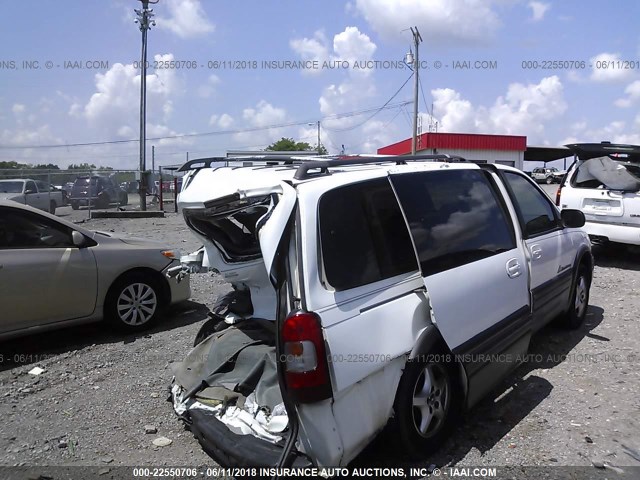 1GMDX03E3XD243689 - 1999 PONTIAC MONTANA / TRANS S  WHITE photo 4