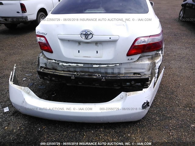 4T1BE46K99U830584 - 2009 TOYOTA CAMRY SE/LE/XLE 白色 照片 6