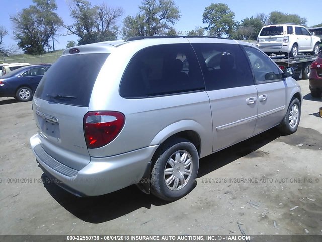 2A8GP54L26R877110 - 2006 CHRYSLER TOWN & COUNTRY TOURING SILVER photo 4