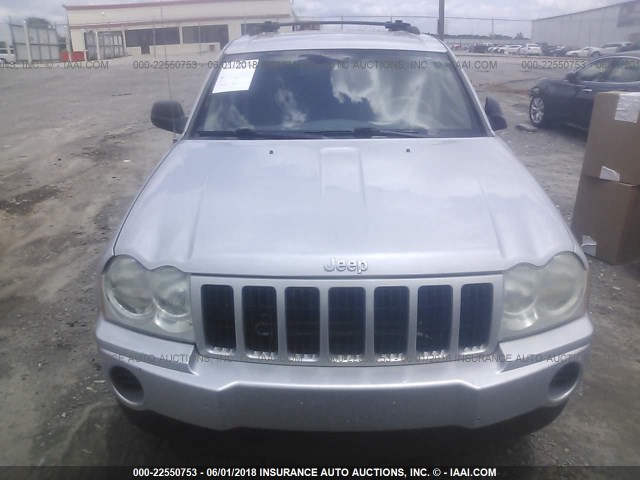 1J4GS48K86C180576 - 2006 JEEP GRAND CHEROKEE LAREDO/COLUMBIA/FREEDOM 银色 照片 6