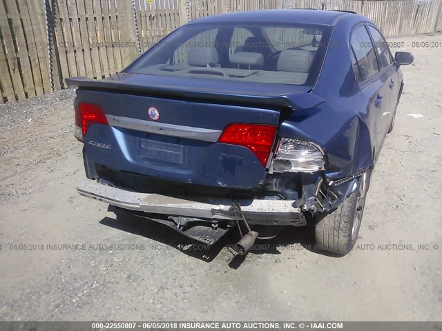 19XFA16979E002576 - 2009 HONDA CIVIC EXL 蓝色 照片 6