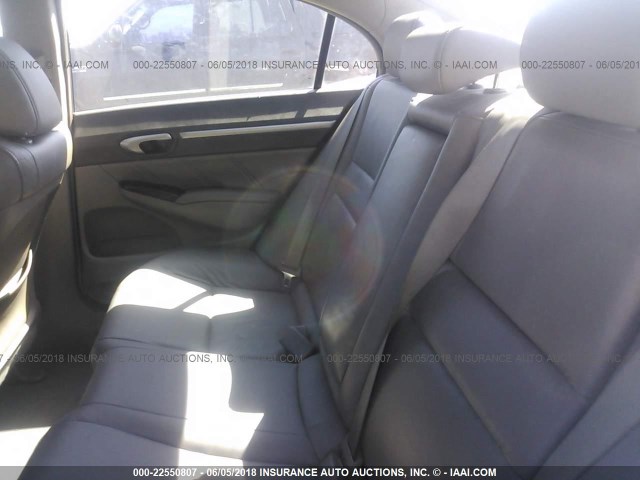 19XFA16979E002576 - 2009 HONDA CIVIC EXL 蓝色 照片 8