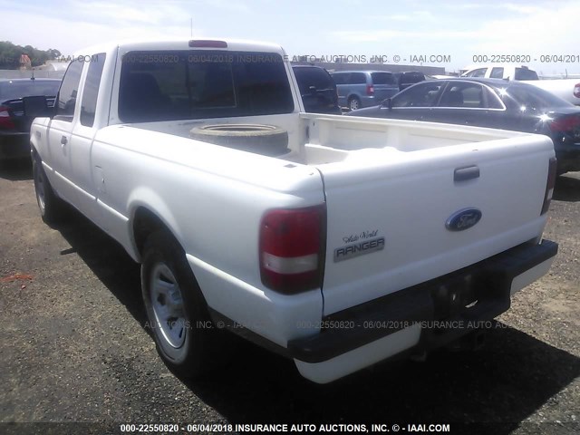 1FTZR44E09PA44529 - 2009 FORD RANGER SUPER CAB WHITE photo 3