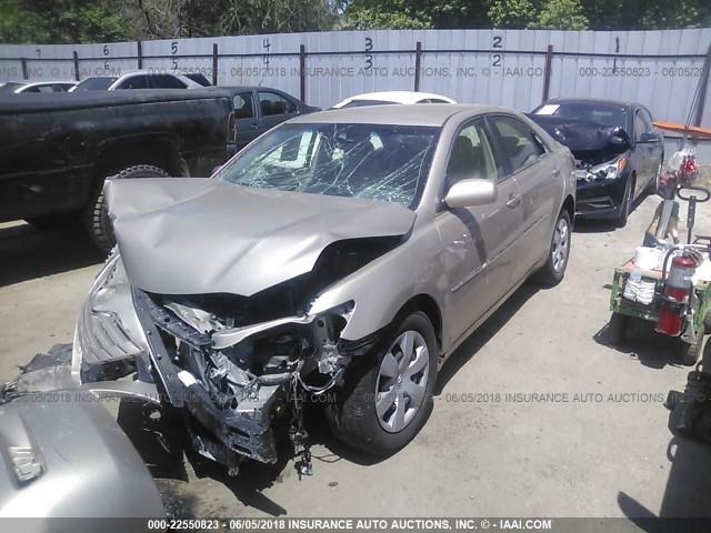 4T1BE46K99U859325 - 2009 TOYOTA CAMRY SE/LE/XLE GOLD photo 2