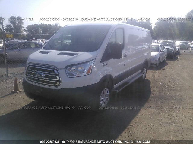 1FTYR1ZMXGKA87280 - 2016 FORD TRANSIT T-250 WHITE photo 2