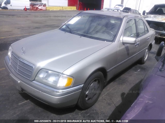 WDBHA22E9TF376779 - 1996 MERCEDES-BENZ C 220 Champagne photo 2