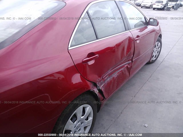 4T4BF3EK1AR059962 - 2010 TOYOTA CAMRY SE/LE/XLE 红色 照片 6